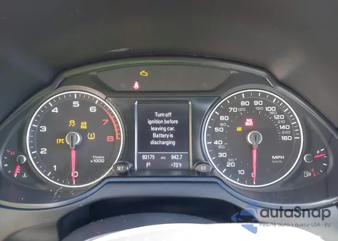 2014 Audi Q5 3.0T Premium Plus из США, поврежденный, VIN WA1DGAFP6EA077393